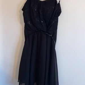 Black sparkly dress